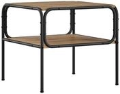 vidaXL Couchtisch 51 x 50 x 45 cm Beistelltisch Artisan-Eiche 100x50x46 cm