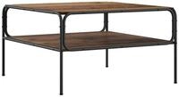 vidaXL Couchtisch 80 x 81 x 46 cm Beistelltisch Altholz 100x50x46 cm...