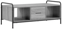 vidaXL Couchtisch 995 x 49 x 41 cm Couchtisch Sonoma-Grau 99,5x49x41 cm...