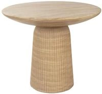 Dutchbone Esstisch Esstisch Brison rund aus Beton, Grau, f&uuml;r Indoor & Outdoor -