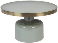 Zuiver Couchtisch Couchtisch GLAM GR&Uuml;N von ZUIVER &Oslash; 60 cm (1x Couchtisch)