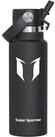 LuxusKollektion Thermoflasche Trinkflasche Edelstahl Thermosflasche Strohhalm...