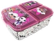 LuxusKollektion Lunchbox Brotdose Lunchbox Kinder Sandwichbox F&auml;cher BPAfrei...