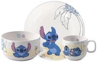 Villeroy & Boch Kindergeschirr-Set Disney Stitch, Porzellan, 3-tlg.