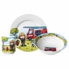 Ritzenhoff & Breker Kindergeschirr-Set Feuerwehrmann Bernie Kindergeschirr...