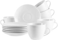 M&Auml;SER Tasse BARCA, Kaffeetassen Set, Porzellan, 12-tlg., Porzellan
