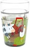 Haba Kindergeschirr-Set Essen & Trinken Becher Glitzerbecher Bauernhof...
