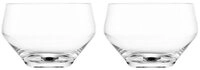 Zwiesel Glas Champagnerglas D&eacute;but Bowl 2er-Set mit Moussierpunkt, 2-tlg.,