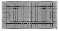 Nachtmann Servierplatte Square Platte 28 x 14 cm, Glas, (1-tlg)