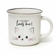 Legami Cappuccinotasse Cup-Puccino Kitty, New Bone China