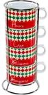 BIALETTI Kaffeeservice Bialetti 4 Cappuccio Tricolore