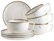 M&Auml;SER Tasse Pintar, 8-tlg., Porzellan