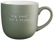 ASA SELECTION Tasse hey! Big need for a break 600 ml, Porzellan