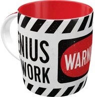 Nostalgic-Art Tasse Kaffeetasse - Achtung - Genius at Work