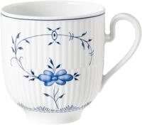Seltmann Weiden Becher Amina Strohblume, 1-tlg., Porzellan, Kaffeebecher, Tasse, mit