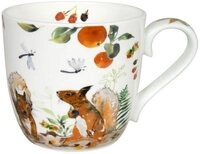 K&ouml;nitz Becher Victoria Lowe - Autumn Squirrel, Bone China