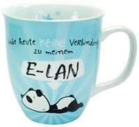 Sheepworld Tasse Sheepworld - Tasse "Heute kein E-LAN" 0,4l (45672) Geschenk-...