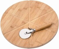 KESPER&reg; Pizzateller Pizza-Teller mit Pizza-Schneider, Ma&szlig;e: &oslash; 32 cm,...