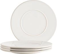 M&Auml;SER Speiseteller UNICO, Speiseteller Set, Steinzeug, (4 St), Teller Set