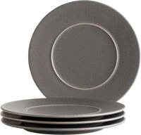 M&Auml;SER Dessertteller UNICO, Dessertteller Set, Steinzeug, (4 St), Teller Set