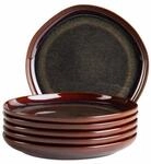 M&Auml;SER Dessertteller Cordelia, Teller Set aus Steinzeug, (6 St), Geschirr-Set