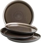 M&Auml;SER Dessertteller NIARA, Teller Set, Steinzeug, (4 St)