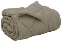 vidaXL Bett Winterbettdecke 135 x 220 cm 450 g/m&sup2; Hellgrau (1-tlg)