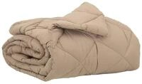 vidaXL Baumwollbettdecke Sommerdecke 200 x 140 cm Sommer 200 gsm Taupe, Bezug: