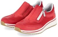 Rieker Rieker Slip On Sneaker L5854-33 Damen Textil & Synthetik red Slipper