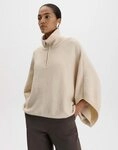 someday Cape Brialo mit Fledermaus&auml;rmeln Oversize Poncho f&uuml;r l&auml;ssige Layerings mit