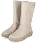 Remonte Remonte Winterstiefel D4A71-60 Damen Glattleder beige Winterstiefel...