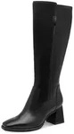 Tamaris Stiefel Blockabsatz, Langschaftstiefel in klassischer Karree-Form...
