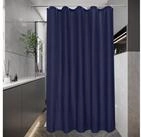 LuxusKollektion Duschvorhang Duschvorhang 100x200 wasserdicht Dunkelblau H200 x...