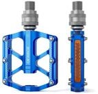 LuxusKollektion Plattformpedale Schnellwechsel Pedal Alu Blau 9/16 Zoll