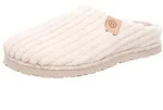 Rohde D.Meran Hausschuh Clog, Wohlf&uuml;hlschuh, Pantolette mit Cord beige 37 EU