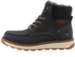 Mustang Shoes Stiefelette Winterboots Schn&uuml;rboots mit modischem Filzbesatz am