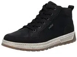 Rieker Schn&uuml;rboots High Top Sneaker, Boots mit weichem Schaftrand schwarz 40 EU