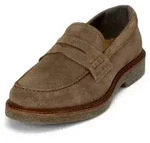 Marc O'Polo aus gewachstem Veloursleder Loafer braun 40 EU