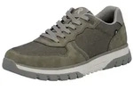 Rieker Sneaker Schn&uuml;rschuh, Halbschuh, Freizeitsneaker mit Profilsohle gr&uuml;n...