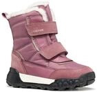 Geox J TREKKYUP GIRL B AB Winterboots Klettstiefel mit Warmfutter,...