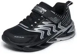 Skechers FLEX-GLOW ULTRA Blinkschuh Sneaker Klettschuh mit Klettverschluss,