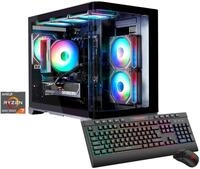 GAMEMAX HYPE-M BK 8190 AMD Ryzen 7 5700X 32GB 1TB SSD RTX 5060 Gaming-PC (AMD...