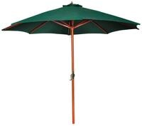 vidaXL Sonnenschirm Sonnenschirm Gr&uuml;n 258 cm