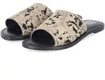 Bullboxer Bullboxer Flache Pantoletten 6RS0040701 2300 Damen Leder beige...