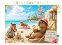 CALVENDO Puzzle CALVENDO Puzzle Strandparadies, 1000 Teile Lege-Gr&ouml;&szlig;e 64 &times;...