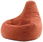 icon Sitzsack Sessel mit R&uuml;ckenlehne aus Cord &bdquo;Dalton&ldquo;, Sitzsack XXL,...