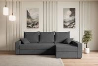 ALTDECOR Ecksofa ALESIA-L, Couch mit Schlaffunktion, Wohnzimmer -...