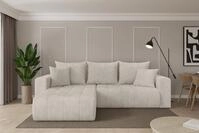 ALTDECOR Ecksofa MILA-L, Couch mit Schlaffunktion, Wohnzimmer - Ecksofa, Corner...