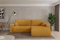 ALTDECOR Ecksofa BERY-L, Couch mit Schlaffunktion, Wohnzimmer - Ecksofa, Corner...