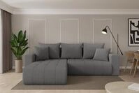 ALTDECOR Ecksofa MILA-L, Couch mit Schlaffunktion, Wohnzimmer - Ecksofa, Corner...